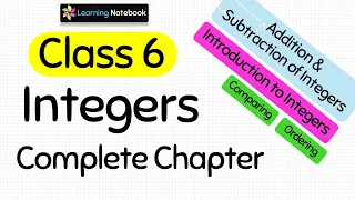 Integers Complete Chapter