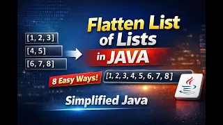 Flatten List of Lists in Java 8 flatMap Explained in 8 Easy Ways Interview Ready
