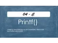 C - Programming Tutorial