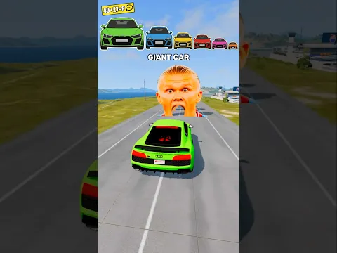 BIG & SMALL CARS vs ERLING HAALAND CHALLENGE! 💥