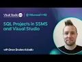 SQL Projects in SSMS and Visual Studio