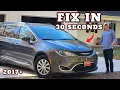 Fix Hard Shift in 30 Seconds Chrysler Pacifica 2017