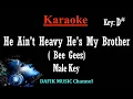 Lagu He Ain't Heavy He's My Brother (Karaoke) Male Key Low Key D# /Nada Rendah Cowok