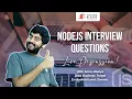 NodeJS Interview Questions l Live Discussion with Arnav Gupta JavaScript Interview System Design