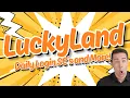 LuckyLand Slots Daily Login Sweeps Coins and More