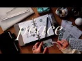 January Setup in My Mulberry Postman s Lock Agenda A6 Plan with Me