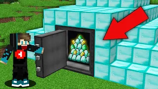 فلم ماين كرافت   حفرة الايميرلد ضد حفرة القولد        دندنها