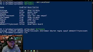 PowerShell 18 Creating an ArrayList with a While Loop and Testing with a Foreach Loop