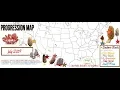 2019 Morel Mushroom Progression Maps Animated