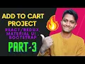 Add to cart Project Part-3 React Redux Material UI React-Bootstrap codefamily