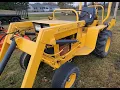 1991 Terramite T5C backhoe tractor Walk around