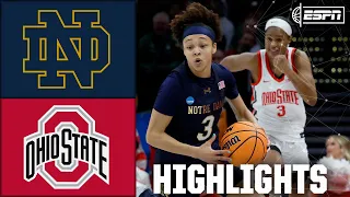 Round of 32 Notre Dame vs Ohio State Full Game Highlights NCAA Tournament