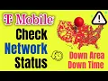 How to Check T-Mobile System Status is T-Mobile Down Coverage No Internet Contact
