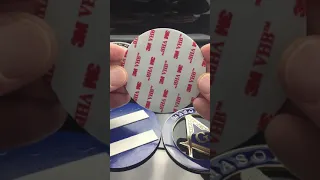 Compare Aluminum Custom Car Emblems with Cut out metal and plastic ones