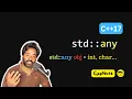 std any In C 17 any in C