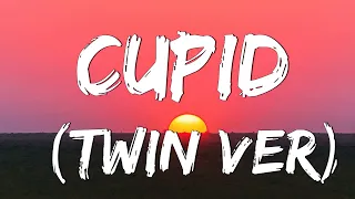 Download Cupid (Twin Version) - FIFTY FIFTY (Lyrics) ||  Dojo Cat, SZA (Mix Lyrics) MP3