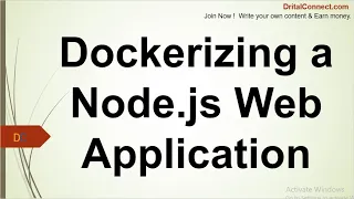 Dockerizing a Node js web application Docker For Beginners Node App Docker docerizing node js