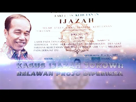 Kasus Ijazah Jokowi: Relawan Projo Diperiksa