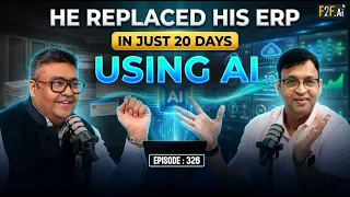 How He Built an Enterprise ERP in 20 Days Using Claude ? #Face2Face with Mr. Anand Kejriewal