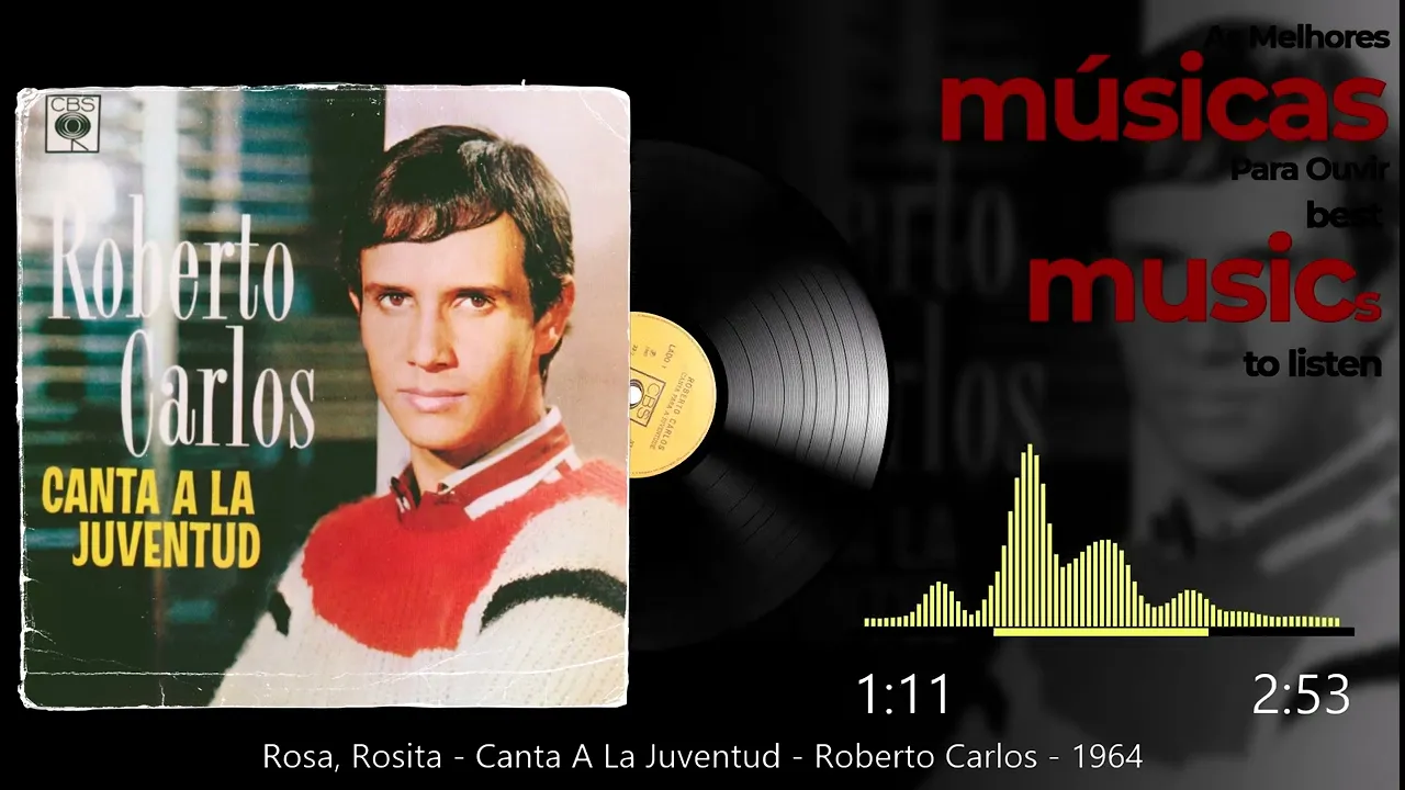 Rosa  Rosita - Canta A La Juventud - Roberto Carlos - 1964