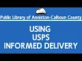 Using USPS Informed Delivery