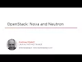 Course OpenStack Nova and Neutron