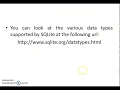Python Application Programming 17CS664 Module 5 Database Programming Part