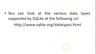 Python Application Programming 17CS664 Module 5 Database Programming Part