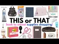 DREAM BACK TO SCHOOL SUPPLIES SHOPPING