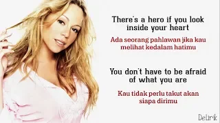 Download Hero - Mariah Carey (Lirik video dan terjemahan) MP3