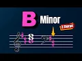 Master the B-Minor Scale in 5 Minutes Music Theory Basics