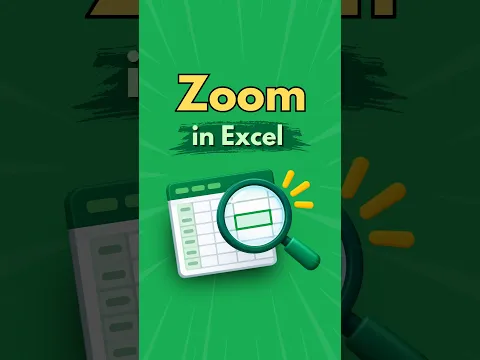 How to Zoom In and Out in Excel (4 Easy Ways!)