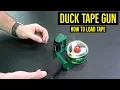 Duck Brand Standard Tape Gun with Foam Handle - How to Load Tape