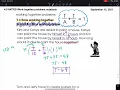 Rational Equations Working Together Problems