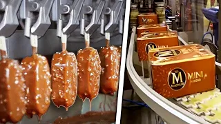amazing magnum ice creams production mindblowing process explained 