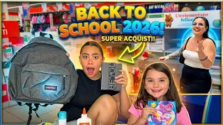 ANDIAMO A COMPRARE TUTTO PER LA SCUOLA CON LARA E ZOE! BACK TO SCHOOL 2026