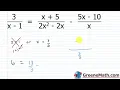 Solving Equations with Rational Expressions Practice Test Full Solutions