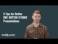 Sample Presentation One Button Studio Presentation Tips Revolution Lightboards