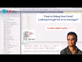 Invalid object name II How to debug your error message II For Beginner II SQL Server II