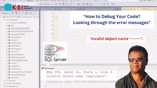 Invalid object name II How to debug your error message II For Beginner II SQL Server II