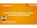 Bootstrap Tutorial - Bootstrap Pagination