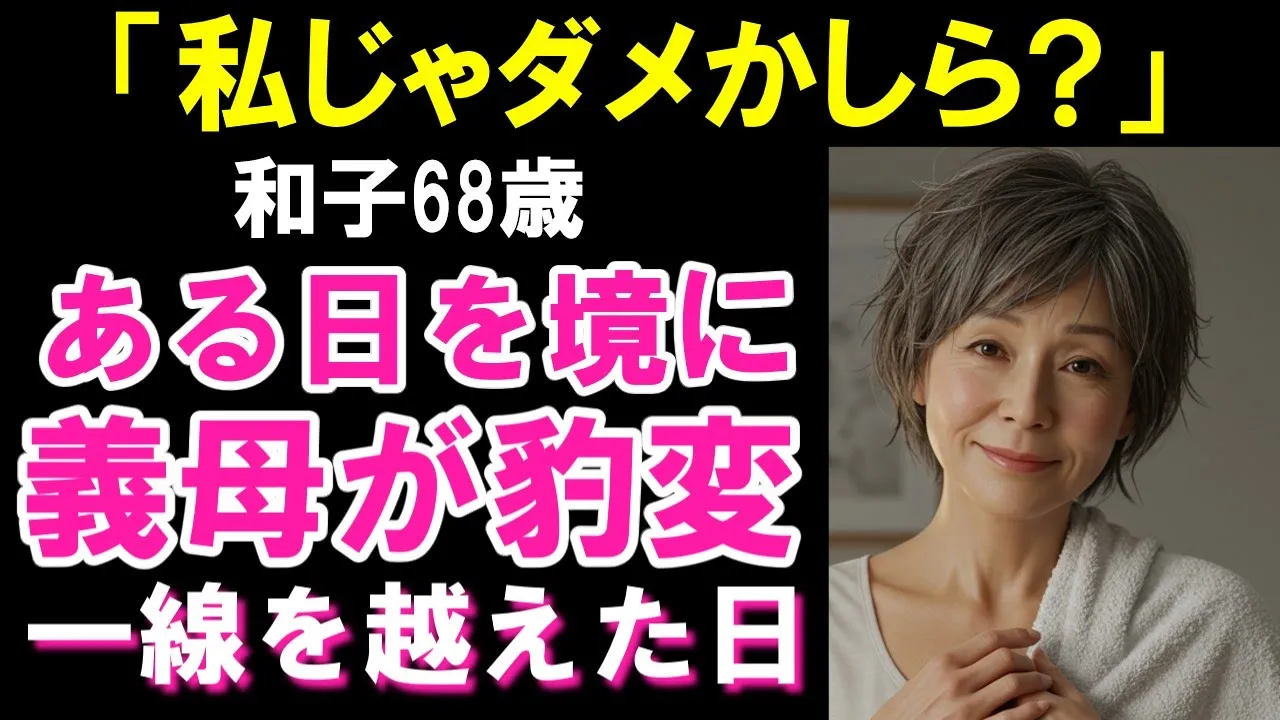 Outline Video 【シニア恋愛】「お義母さん…そんな声、出すんだ」 母の日に贈ったマッサージ機が、義母を豹変させた