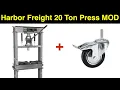 Harbor Freight 20 Ton Press Upgrade MOD