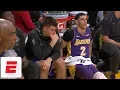 Lonzo Ball sustains left knee contusion vs Mavericks leaves game ESPN