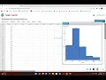Creating a Histogram Using Statcrunch Example
