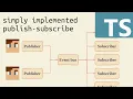 Typescript A walkthrough of a simple implementation of Publish-Subscribe