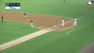 Braves prospect Ryan Bourassa induces a double play to seal Rome s no-hitter MiLB Highlights