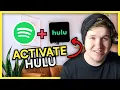 How To Activate Hulu with Spotify Student 2025 - Spotify Student Discount