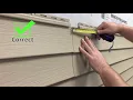 Kaycan Vinyl Siding Installation Tips Overlapping