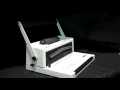 TruBind TB-S20AP Coil Binding Machine with Electric Coil Inserter Foot Pedal
